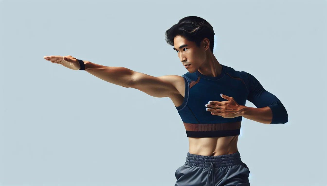 복부 근육을 강화하는 상체 트위스트 동작