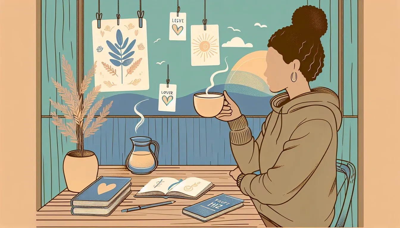 우울한 날, 나를 위로하는 긍정의 메시지 작성법