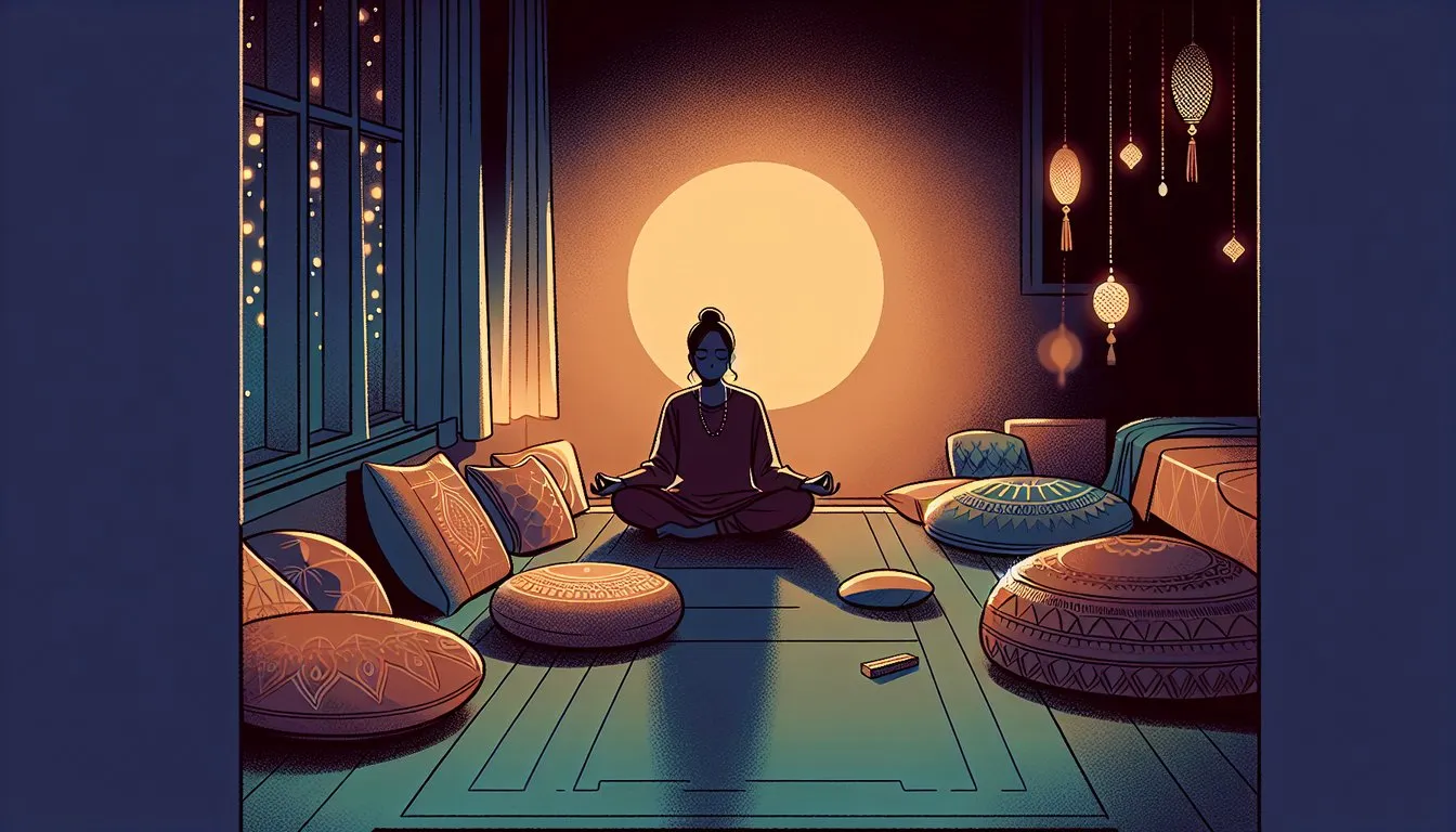 불안을 잠재우는 밤 명상의 힘