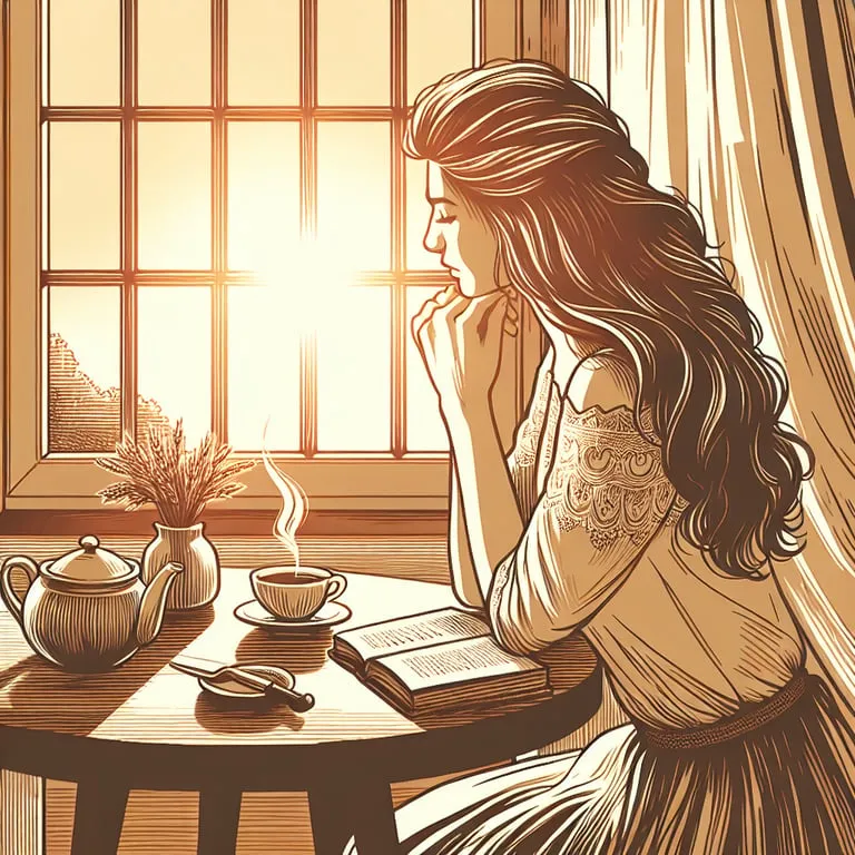 조용한 카페에서 혼자만의 멘탈 회복 시간 보내기