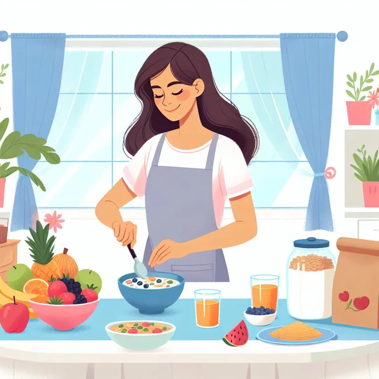 공복 혈당 안정화를 위한 식사 루틴