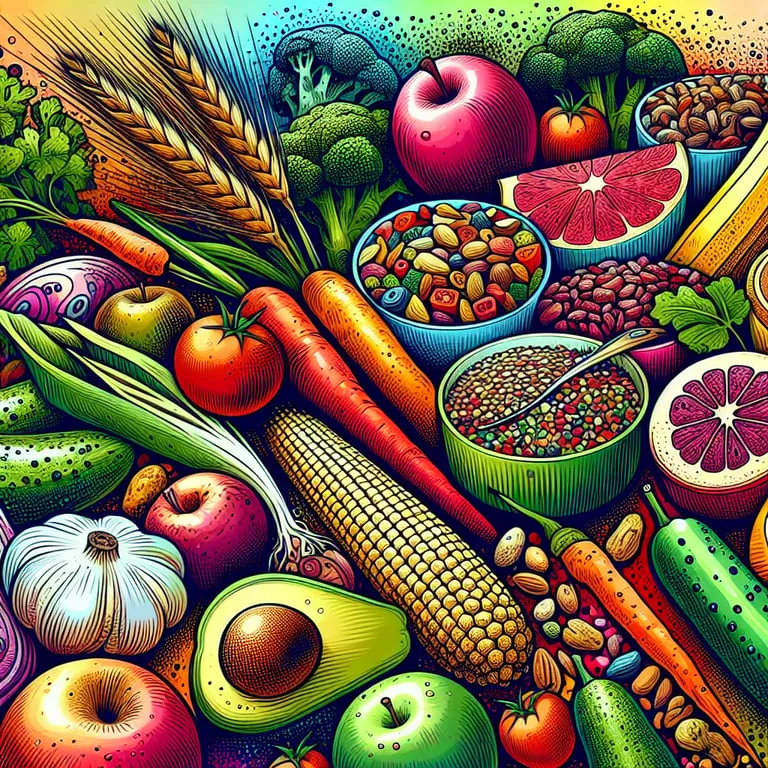 영양소 농도 높은 식단 구성법