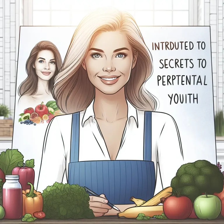 노화 방지 식재료 정리, 젊음을 지키는 식단