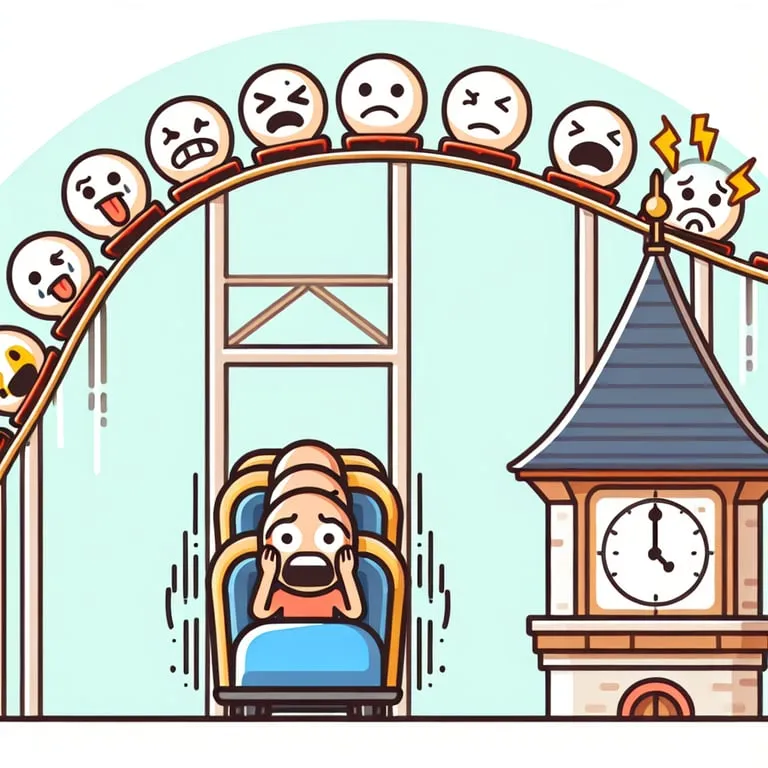 하루 중 감정이 가장 불안정한 시간은?