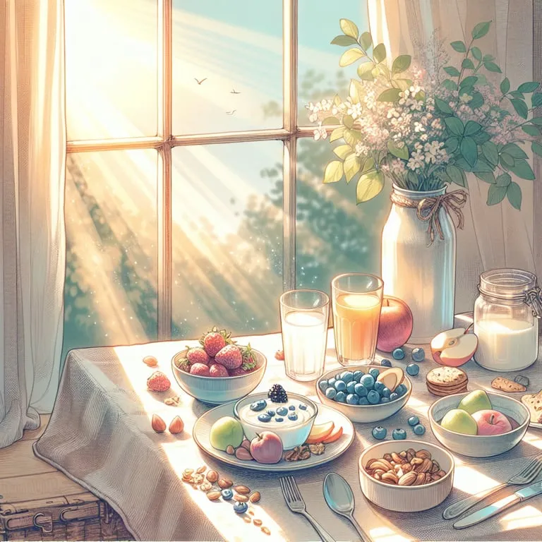 고단백 저탄수화물 아침, 하루를 깨우는 에너지