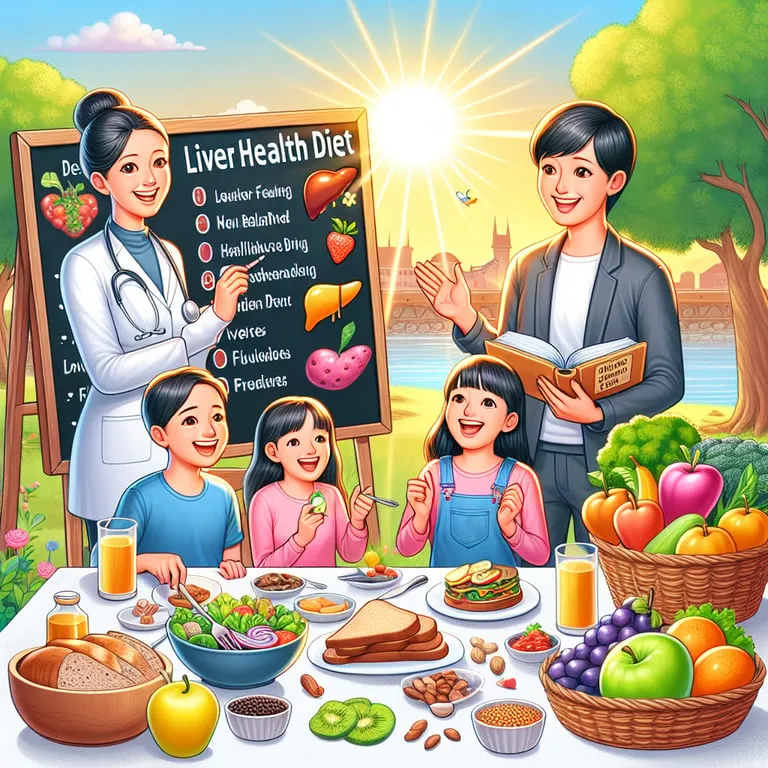 간 건강을 위한 식단 구성 팁