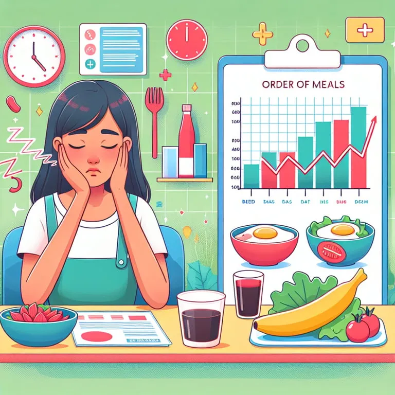 혈당 스파이크 방지하는 식사 순서