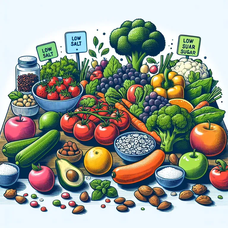 저염 저당 식품 쇼핑 가이드