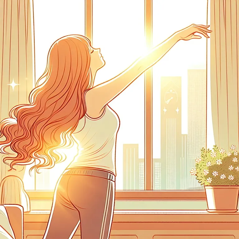 아침 햇살 요법, 정신을 깨우는 최고의 비법