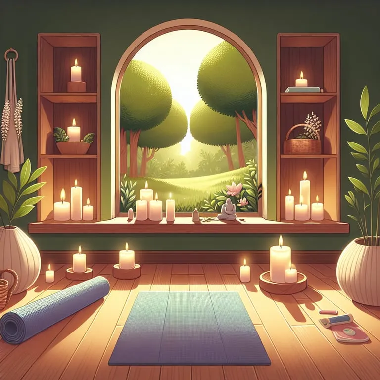 명상 공간, 집에서도 만들 수 있을까?